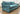 Alan sofa in teal upholstery with two seat cushions