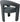 rear & side view of Tre chair