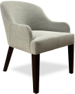 Adrienne arm chair in Nomad-Stone