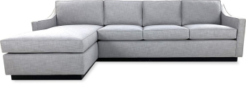 Rialto sectional In Beatrice-Silver