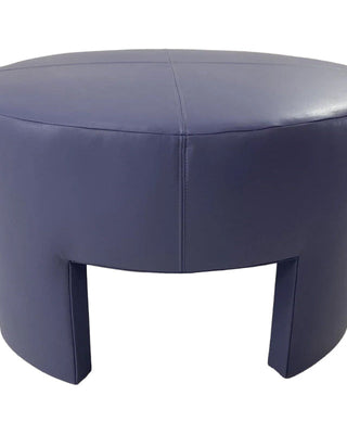 Griffon ottoman with straddle oak table