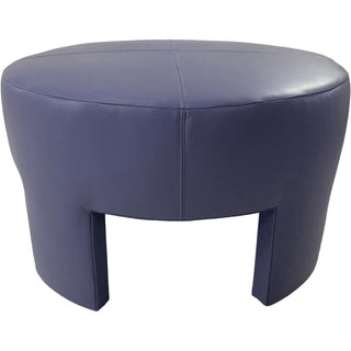 Griffon ottoman with straddle oak table