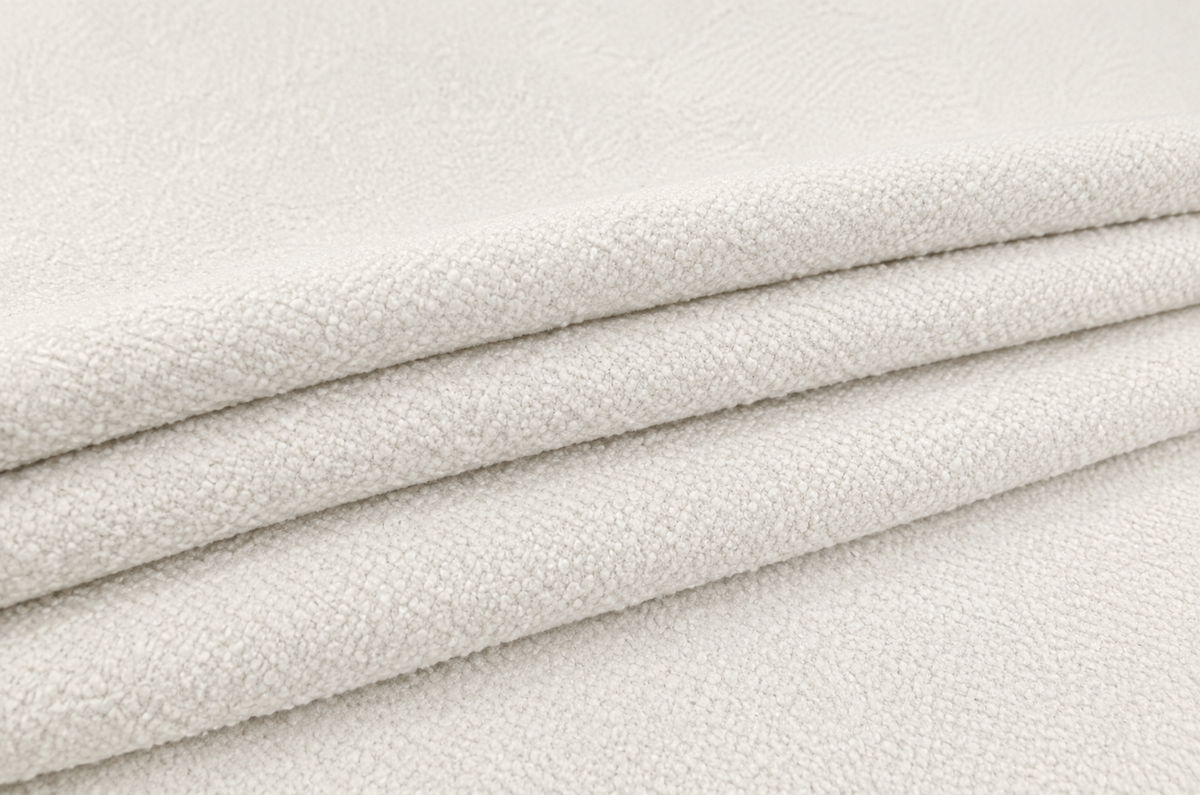 Textured COM upholstery fabric selected for The Paddington