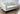 Belvedere sofa in off-white upholstery with a continuous seat cushion