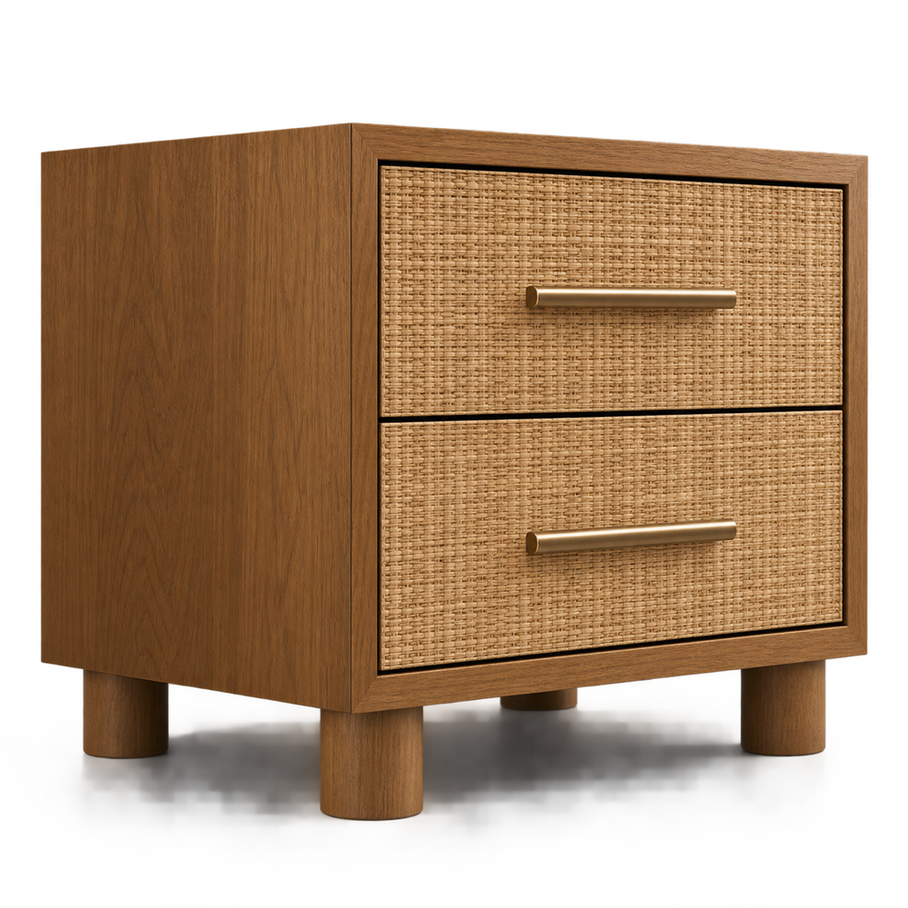 Monroe Woven Front Nightstand