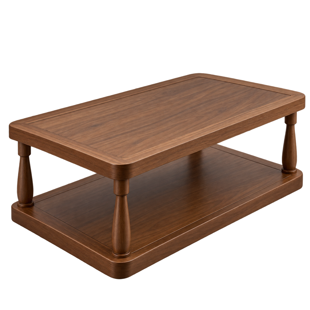Windsor Walnut Coffee Table
