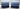 Two Stacked Candy stools with three upholstered tiers in graduated shades of blue