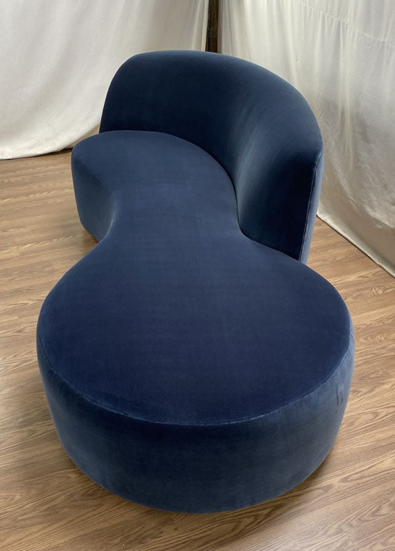 Custom curved sofa
