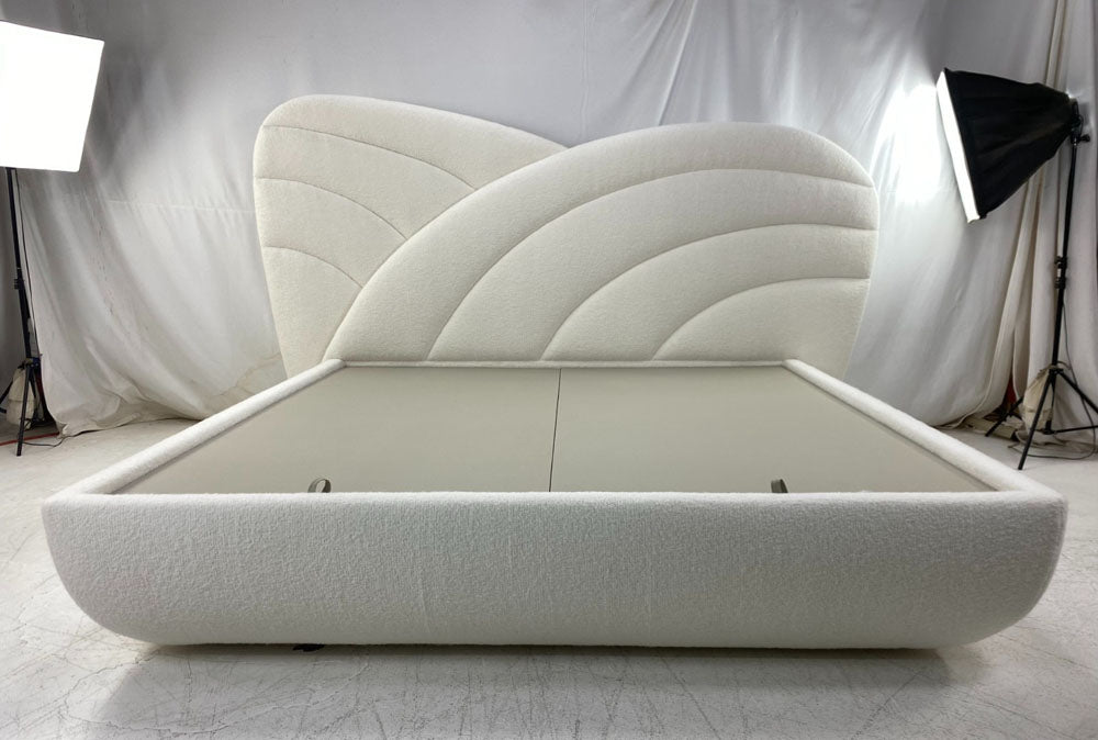 Custom art deco bed