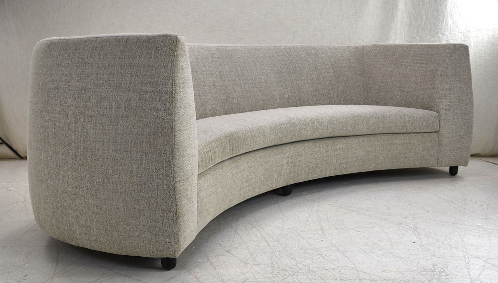 Custom curved sofa