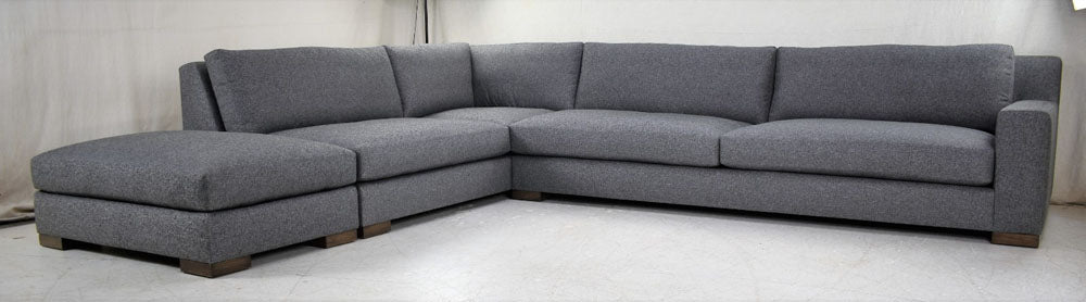 Custom sectional in Crypton Castro Storm