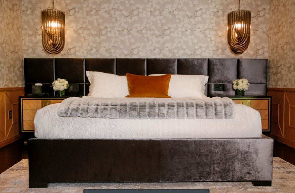 Paneled California King Bed