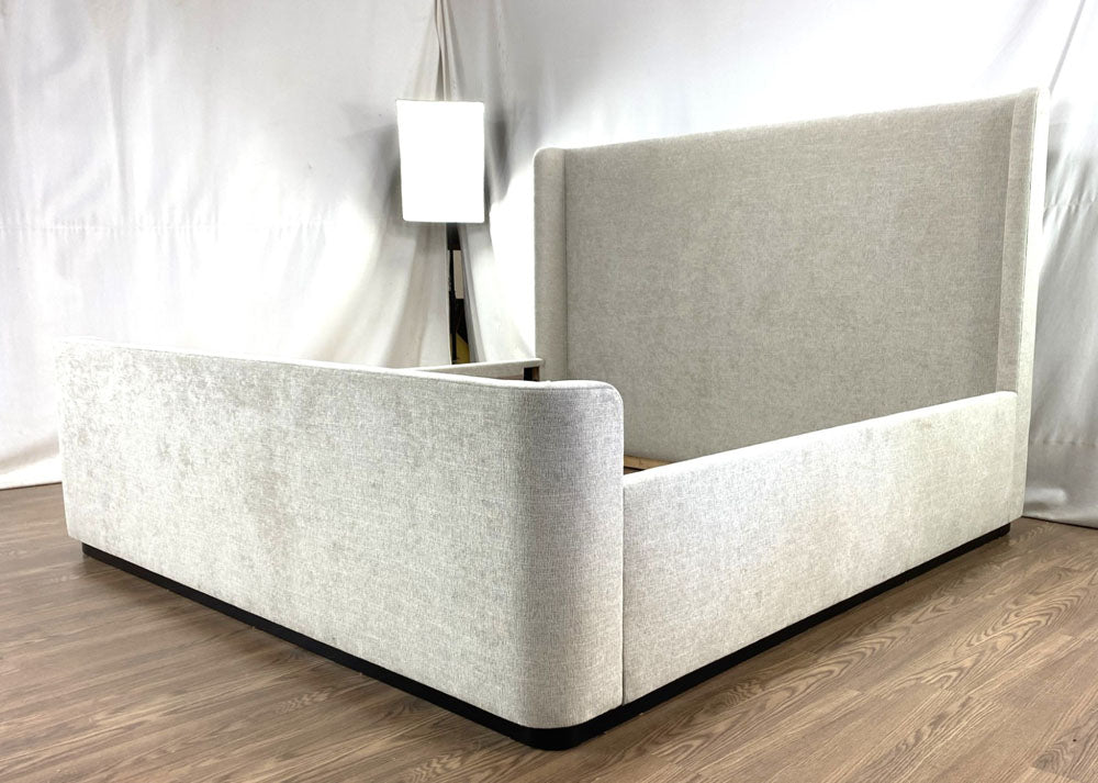Custom bed with radius corners
