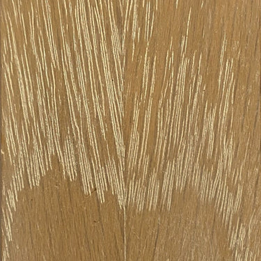 sparkling white on white oak finish