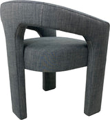 rear & side view of Tre chair