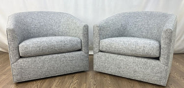 Doris chairs in Vault Dusk fabric
