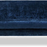 Venetian sofa in navy velvet