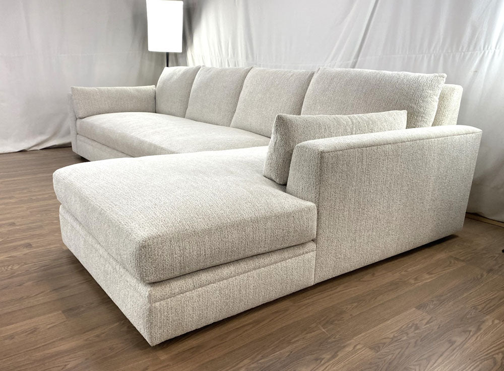 Custom very deep sectional