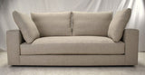 sofa in Wiley Flax fabric