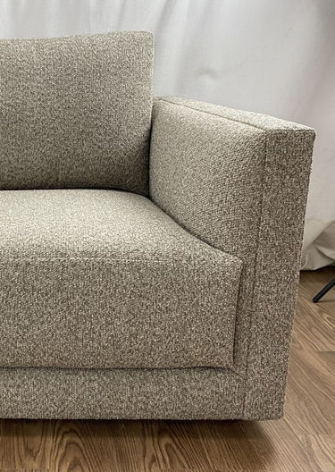 sofa in Zion Stone fabric