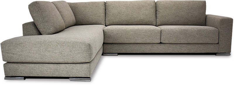 Bellissimo sofa-bumber chaise in Impact-Flurry