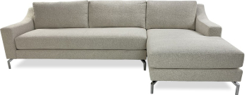 Westwood sofa+chaise in Neo-Cream