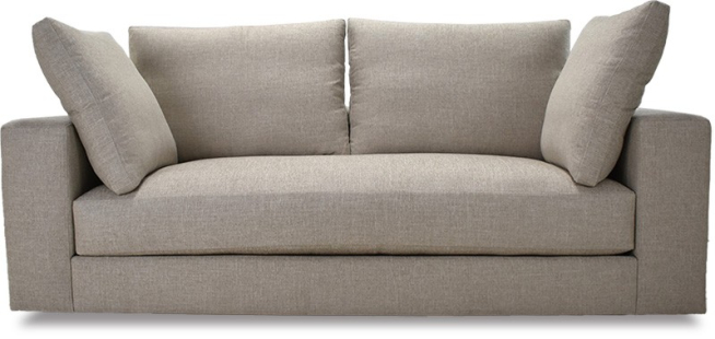 Cielo sofa in Crypton Wiley-Flax