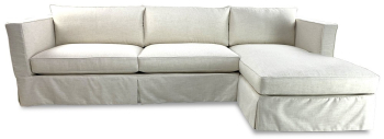 Pismo slipcovered sectional